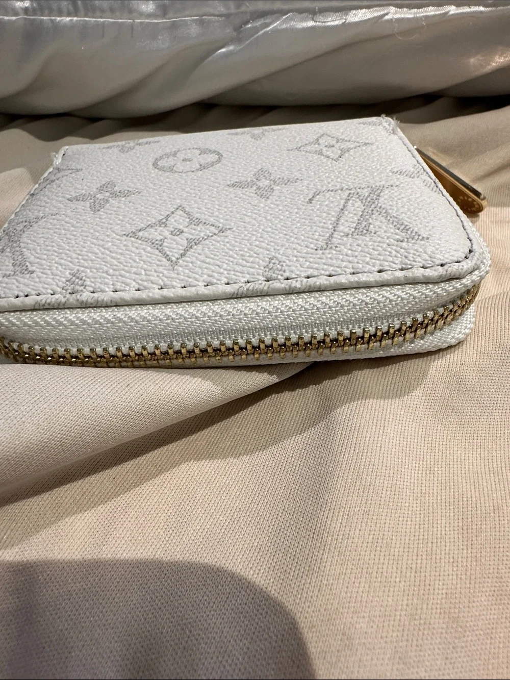 Monogram Zip Wallet